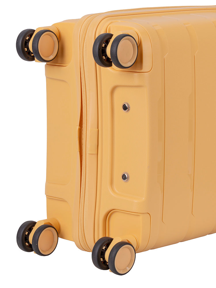 Cellini Rapido 4 Wheel Carry On Trolley | Yellow