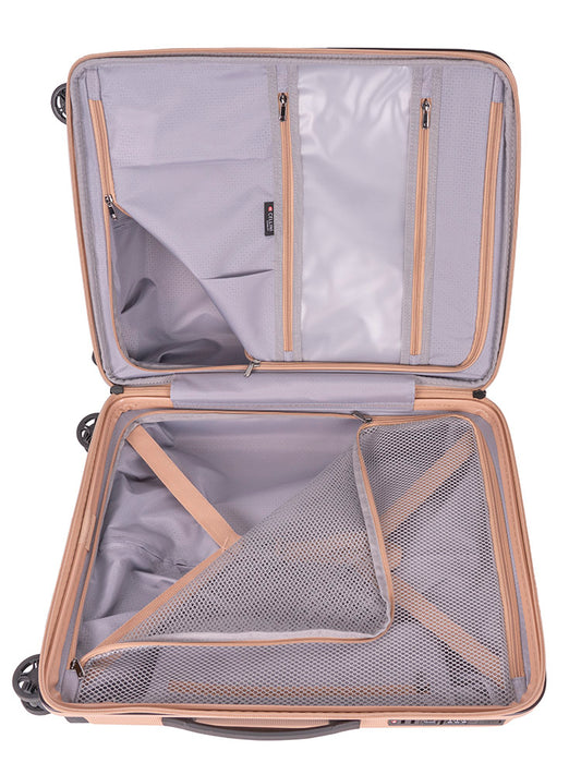 Cellini Starlite 4 Wheel Carry On Trolley | Cinnamon