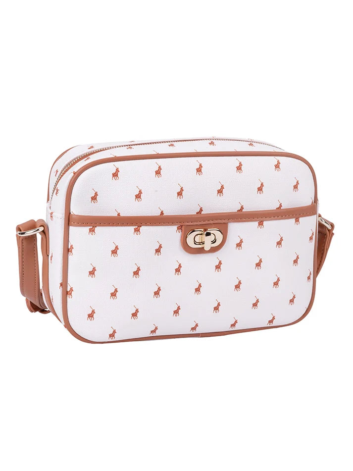 Polo Iconic Camera Bag | White