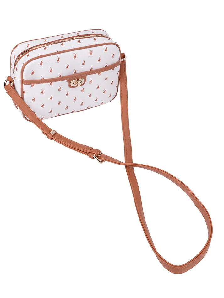 Polo Iconic Camera Bag | White