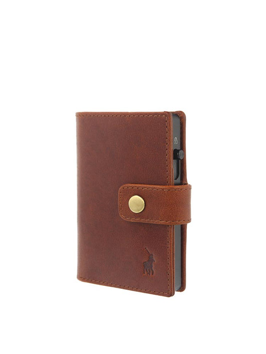 Polo Pop-Up Wallet | Brown