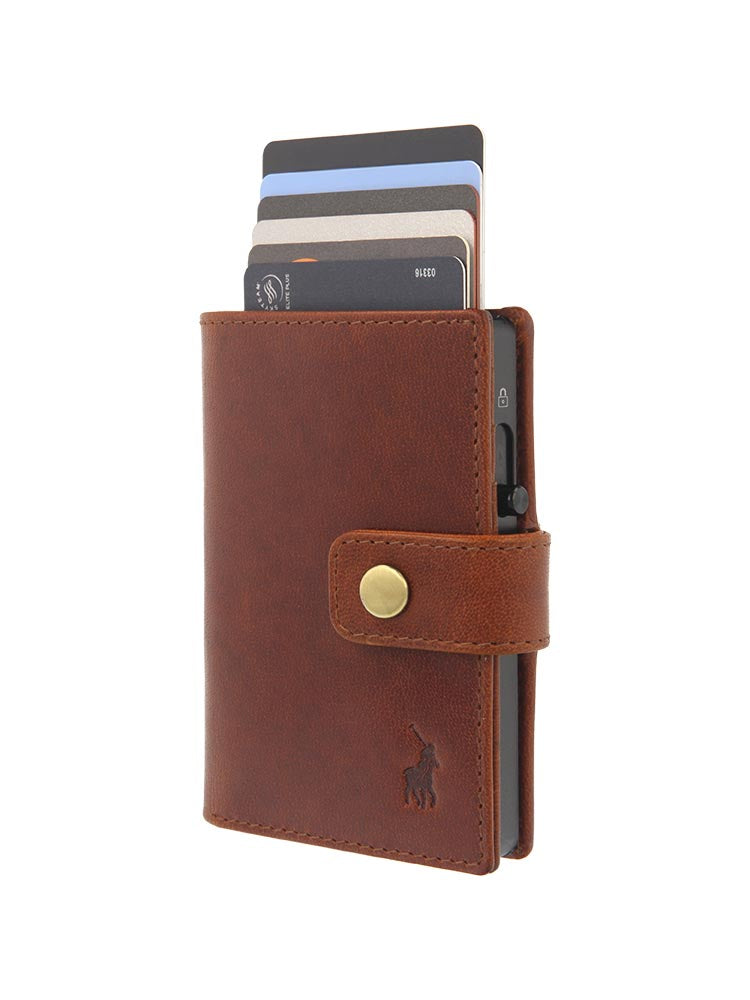 Polo Pop-Up Wallet | Brown