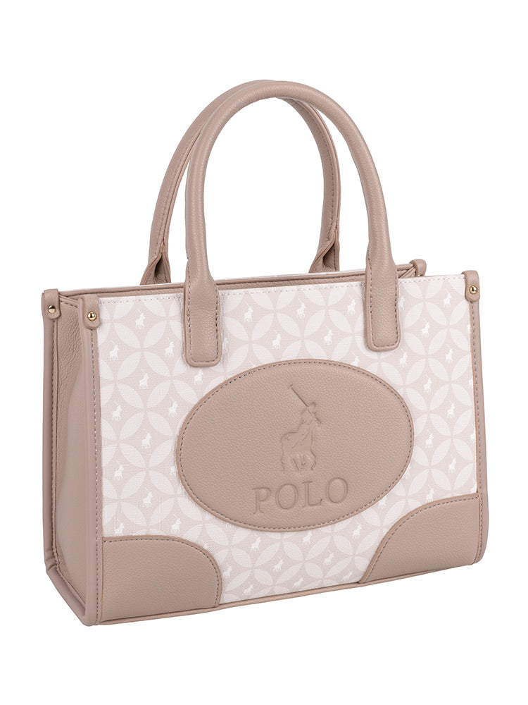 Polo Porter Small Shopper | Taupe