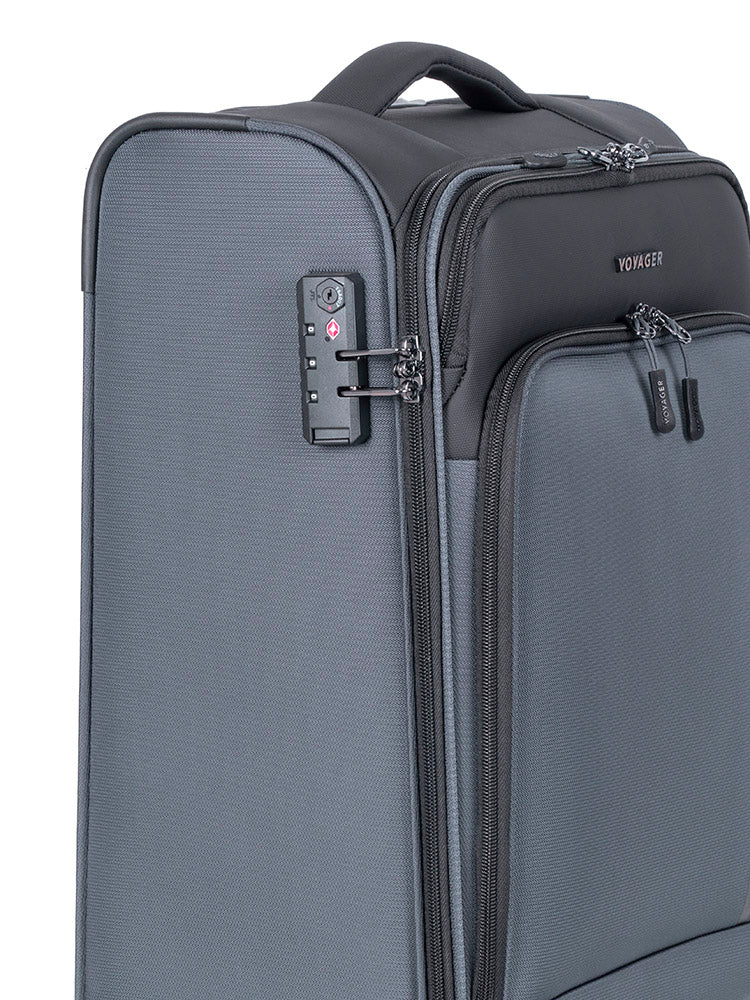 Voyager On The Go 4 Wheel Carry On Trolley | Sage