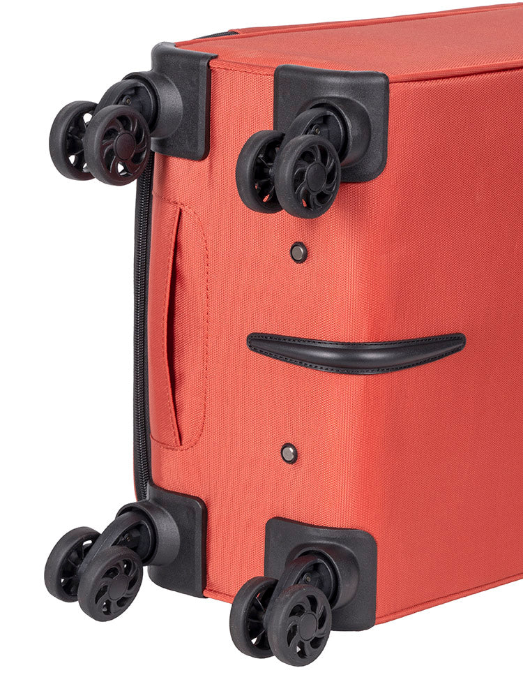 Voyager On The Go 4 Wheel Carry On Trolley | Rust