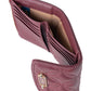 Polo Madison Compact Trifold Purse | Garnet