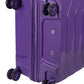 Voyager Cabana Medium 4 Wheel Trolley Case | Purple