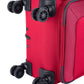 Voyager Istria 4 Wheel Carry On Trolley  | Red