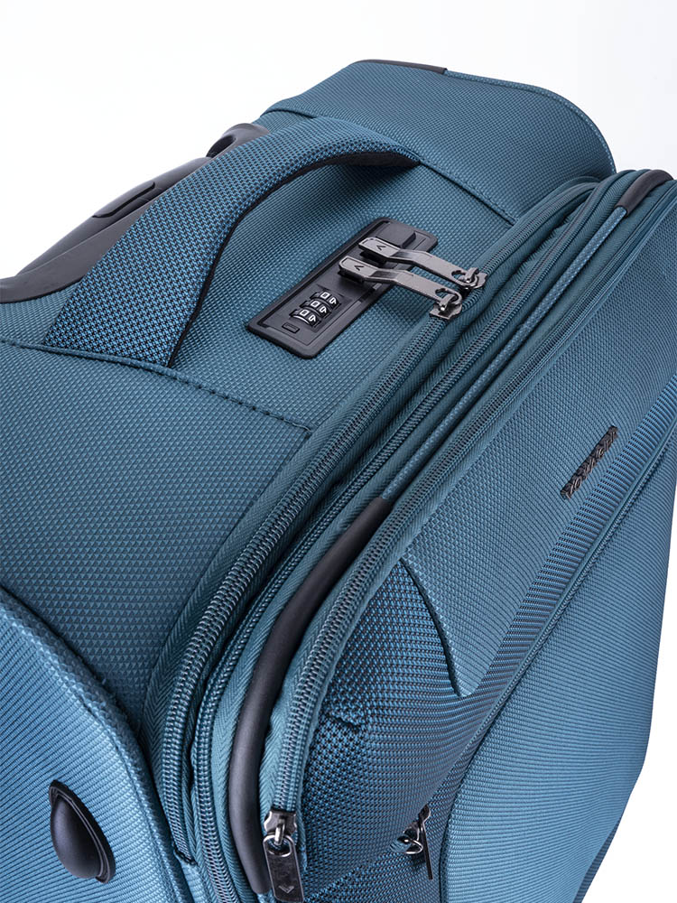 Voyager Istria Medium 4 Wheel Trolley Case | Teal