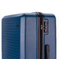 Voyager | Mahe Large 4 Wheel Trolley Case | Navy Blue