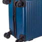 Voyager | Mahe Medium 4 Wheel Trolley Case | Navy Blue