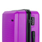 Voyager | Mahe Medium 4 Wheel Trolley Case | Purple