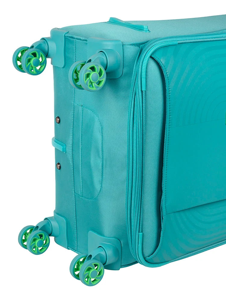 Voyager SYNERGY Medium 4 Wheel Trolley Case | TEAL
