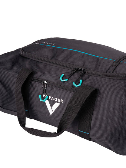 Voyager Trek 2-Wheel Carry-On Trolley Duffel | Black