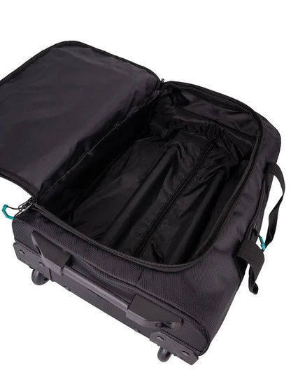 Voyager Trek 2-Wheel Carry-On Trolley Duffel | Black