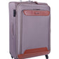 Cellini | Monte Carlo 4 Wheel Large Trolley Case | Mink