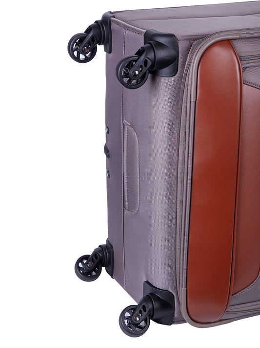 Cellini | Monte Carlo 4 Wheel Large Trolley Case | Mink