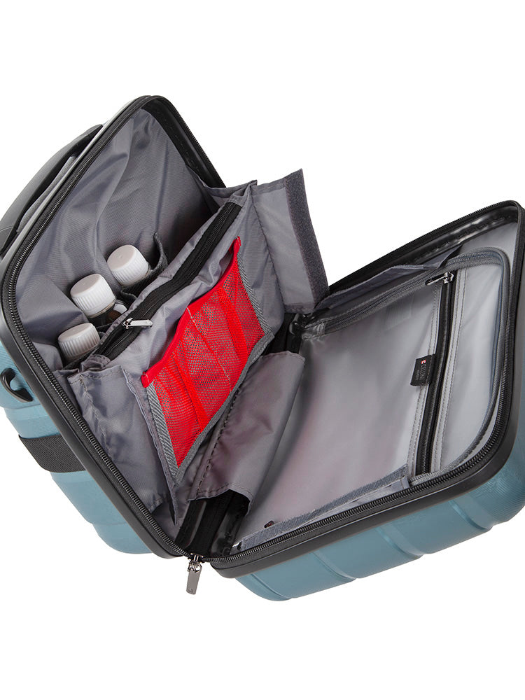 Cellini Microlite Beauty Case | Steel Blue