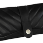 Livy Black Quilted Jewel Roll