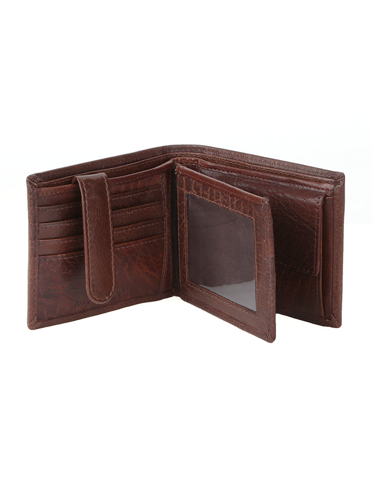 Polo | Hamilton Billfold With Drivers Licence | Brown