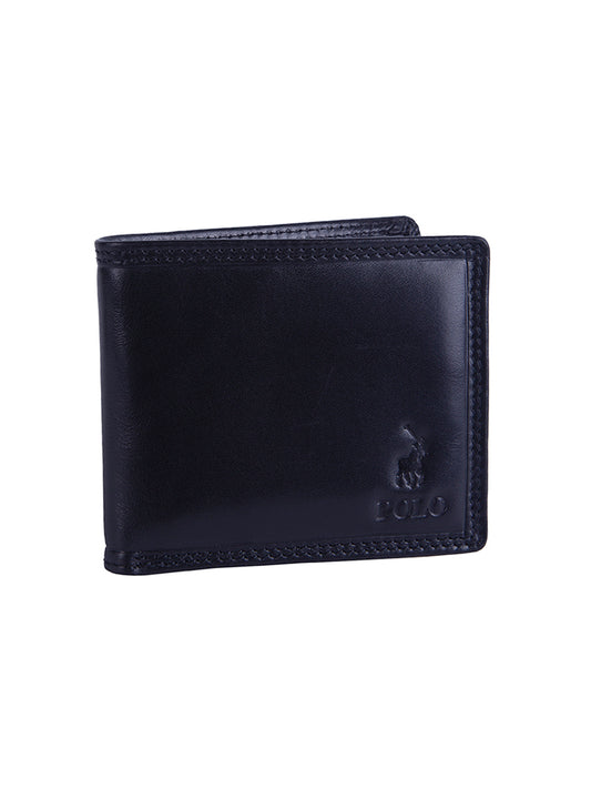 Polo | Kenya Billfold with Coin Section | Black