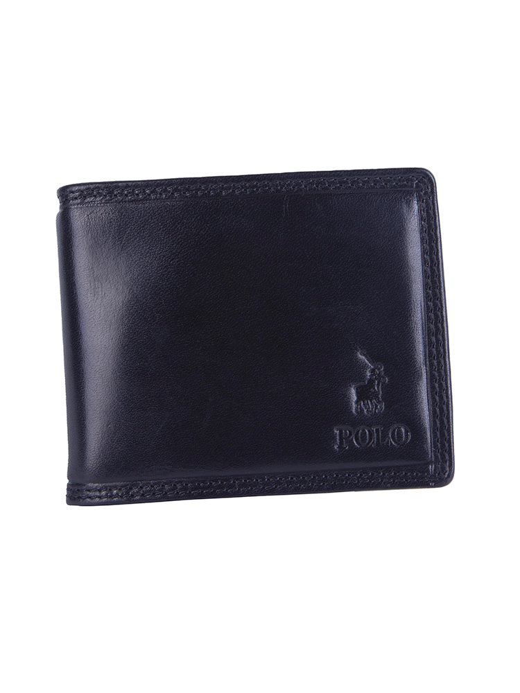 Polo | Kenya Money Clip Wallet | Black