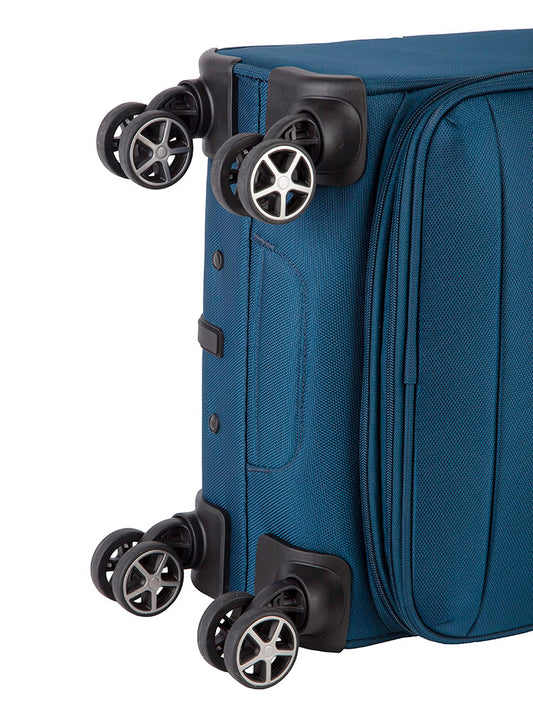 Cellini | Smartcase 4 Wheel Carry On Trolley 50cm | Blue
